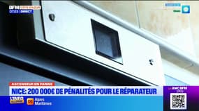 Ascenseur en panne : à Nice, 200 000 euros de pénalités pour un réparateur