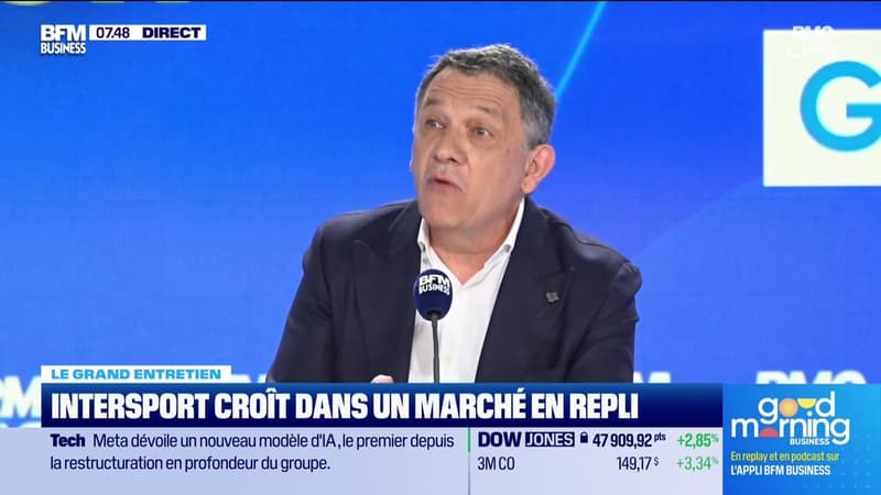 Le Grand entretien : Intersport mise sur le sport à petit prix - 09/04