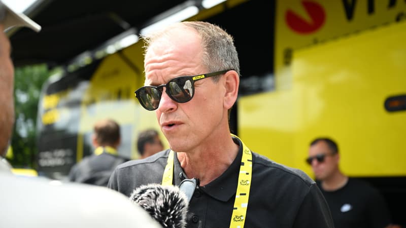 Richard Plugge lors de la 7e etape du Tour de France le 10 juillet 2026 2323593