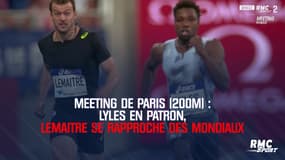 Meeting de Paris (200m) : Lyles en patron, Lemaitre se rapproche des Mondiaux 