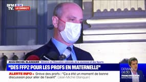 Jean-Michel Blanquer: "Plusieurs milliers de personnes vont venir en appui dans le système éducatif pour faire face à la crise"