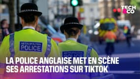 La police anglaise met en scène ses arrestations sur Tiktok