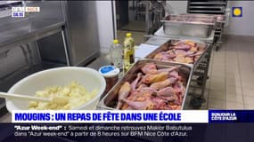 Alpes-Maritimes: un repas de fête dans une école de Mougins
