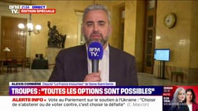 Alexis Corbière (LFI): "Emmanuel Macron confond campagne électorale en vue des Européennes et campagne militaire"