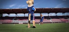 Les mascottes de l’euro 2016 et du championnat du monde de hand font leurs JO