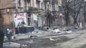 La ville de Barhkmout pilonnée par les forces russes 