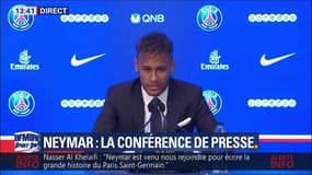 Neymar : "Le PSG est un grand club"