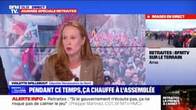 Violette Spillebout, députée Renaissance du Nord:  "Ce n'est pas la rue qui va dicter le débat parlementaire" sur la réforme des retraites