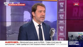 Christophe Castaner sur RMC et BFMTV le 21 mars 2022