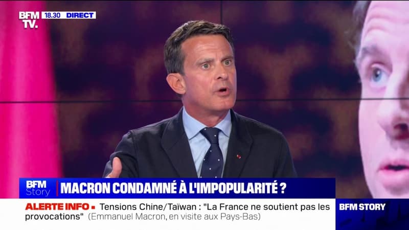 Pour Manuel Valls, Emmanuel Macron doit 