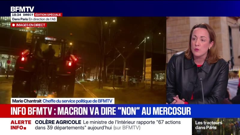 INFO BMFTV. Emmanuel Macron votera "non" à l'accord entre le Mercosur et l'Union européenne