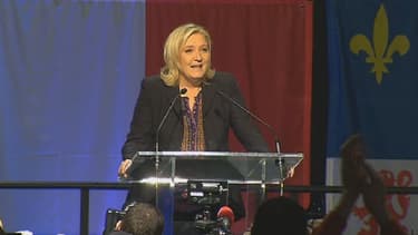 "Le Front national sera "la première force d'opposition dans plupart des conseils régionaux de France", a déclaré Marine Le Pen.