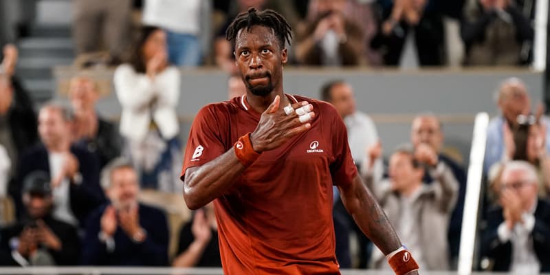 Gaël Monfils à Roland-Garros, le 29 mai 2025.