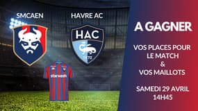 A gagner : vos places & maillots pour SM CAEN vs HAVRE AC