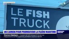 Normandie: un camion pour promouvoir la filière maritime, en manque de main d'œuvre 