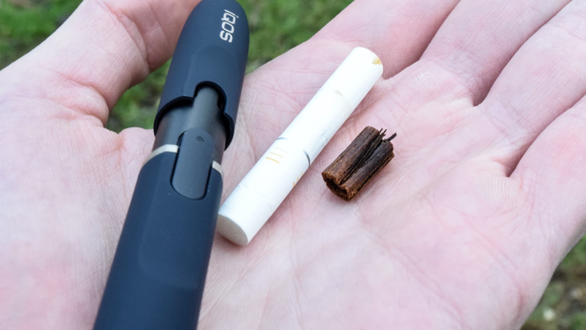 Une cigarette qui chauffe le tabac 
