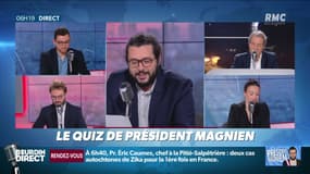 Qui fait semblant d'hésiter à se présenter en 2022 en déclarant je n'ai pas l'arrogance de dire que  je suis indispensable... Relevez le quiz du Président Magnien ! - 24/10