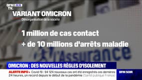 Variant Omicron: vers de nouvelles règles d'isolement ?