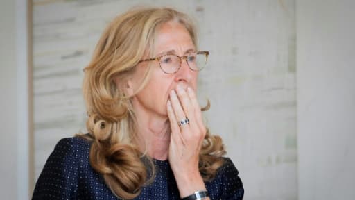 Nicole Belloubet à sa sortie de l'Élysée le 3 juin 2020 à Paris