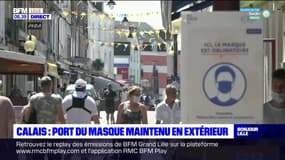 Calais: la mairie maintient l'obligation du port du masque