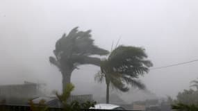 Le cyclone Belal touchant la Réunion le 15 janvier 2024