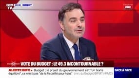 Budget 2025: "C'est un texte pour la baisse de la dépense publique", assure Laurent Saint-Martin, ministre chargé du Budget et des Comptes publics
