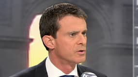 Le Premier ministre Manuel Valls sur le plateau de BFMTV, le 9 décembre 2015