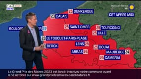 Météo Nord-Pas-de-Calais: un très léger voile nuageux, 23°C à Calais et 25°C à Lille
