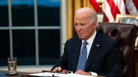 Le président américain Joe Biden, le lundi 30 septembre 2024 à la Maison Blanche