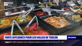 Forte affluence pour les halles de Toulon