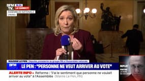 Story 5 : Retraites, Marine Le Pen dépose une motion de censure - 15/02