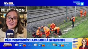 Câbles incendiés : pagaille à la Part-Dieu ce lundi
