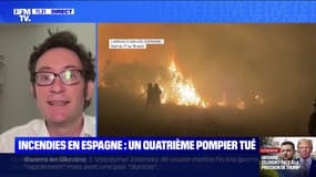 Incendies en Espagne: un quatrième pompier tué 