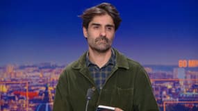 Le journaliste Fabrice Arfi sur BFMTV ce lundi 29 septembre.