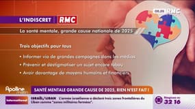 Santé mentale: grande cause de 2025 
