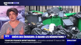 Natacha Pommet (CGT Services publics): Il y a "des poubelles dans la ville de Paris" mais aussi face à ça "la santé et la vie des agents qui les ramassent"