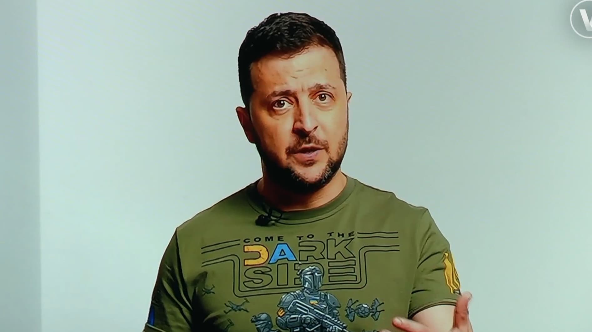 L'hologramme du président Zelensky, Vivatech 16 juin 2022 L'hologramme du président Zelensky, Vivatech 16 juin 2022