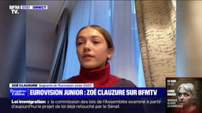 "Je voulais apporter de la joie à ceux qui vivent du harcèlement scolaire": Zoé Clauzure, gagnante de l'Eurovision Junior, est en direct sur BFMTV