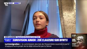 "Je voulais apporter de la joie à ceux qui vivent du harcèlement scolaire": Zoé Clauzure, gagnante de l'Eurovision Junior, est en direct sur BFMTV