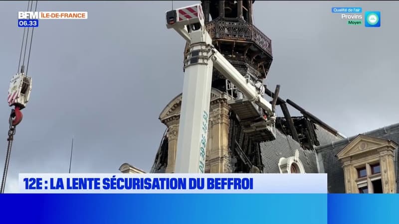 Mairie du 12e arrondissement: après l'incendie, la lente sécurisation du...