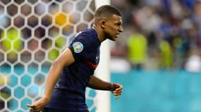Kylian Mbappé à l'Euro 2021.