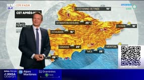 Météo Côte d’Azur: un soleil omniprésent avec quelques précipitations ce mercredi, 28°C à Nice et 14°C à Saint-Etienne-de-Tinée