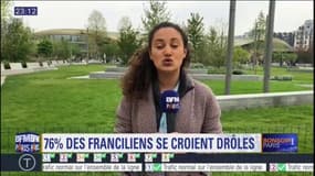 76% des Franciliens se croient drôles selon une étude