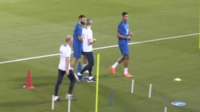 Benzema et Varane s'entraînent désormais à part