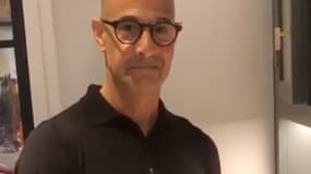 Stanley Tucci en train de concocter un "Negroni", à sa femme sur Instagram