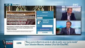 Quand Jean-Jacques Bourdin coince Sébastien Meurant, sénateur LR au sujet d'une possible commission parlementaire sur les crimes pédophiles dans l'Eglise catholique