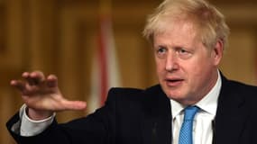 Le Premier ministre britannique Boris Johnson, le 16 octobre 2020 à Londres