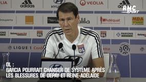 OL : Garcia pourrait changer de système après les blessures de Depay et Reine-Adélaïde