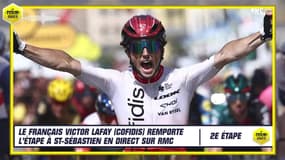 Tour de France - E2 : La victoire de Lafay à St-Sébastien avec le replay RMC 