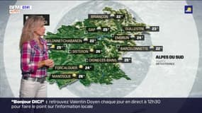 Météo: un ciel voilé ce samedi matin, un temps plus instable dans l'après-midi, jusqu'à 26°C à Manosque et 25°C à Gap